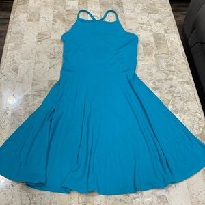 Hollister Blue Sleeveless Dress